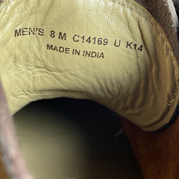 Cole Haan Grand.OS Mens Size 8 M Suede Chukka Ankle Brown Boots C14169 India